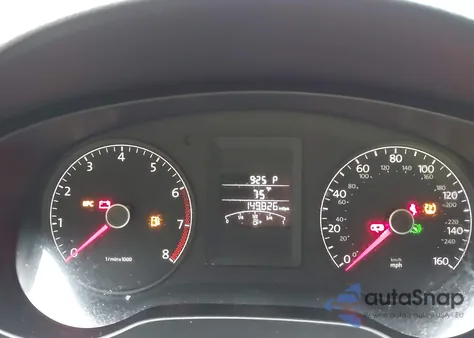 2013 Volkswagen Jetta 2.0L S z USA, uszkodzony, nr VIN 3VW2K7AJ9DM388493